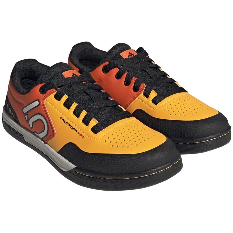 Five Ten Freerider Pro Flat Shoes - Mens Solar Gold/Ftwr White/Impact Orange 9