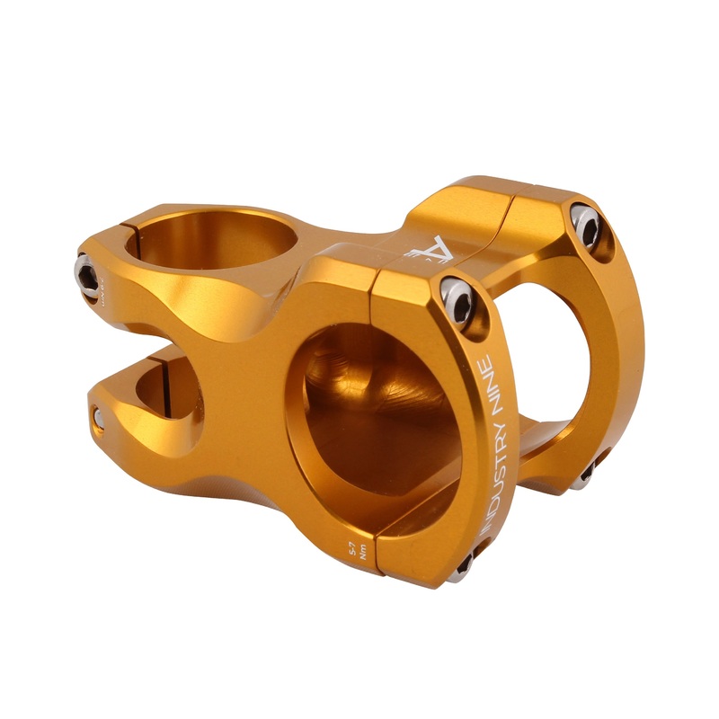 Industry Nine A35 Stem - 35mm Clamp - 50mm Length - Gold