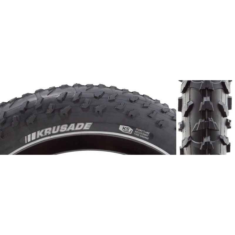 Krusade Tire 26"x4.00 Wire Clincher SRC 60 Black