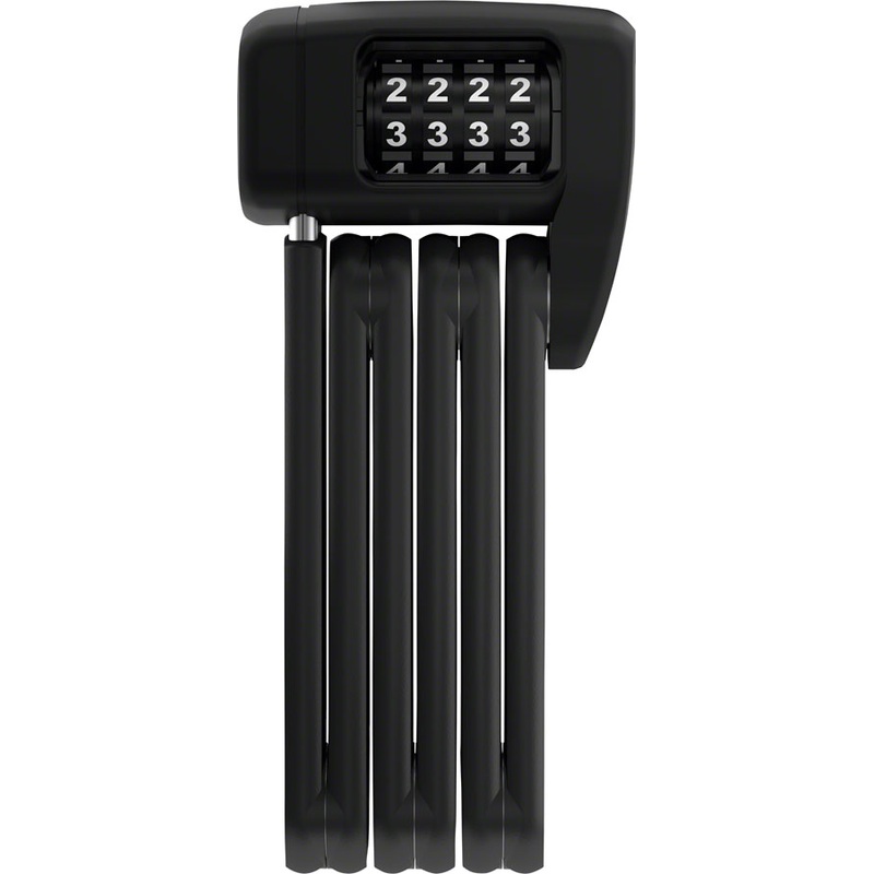 Abus BORDO Lite Mini 6055C/60 Folding Lock - Combination, 2', 5mm, Black