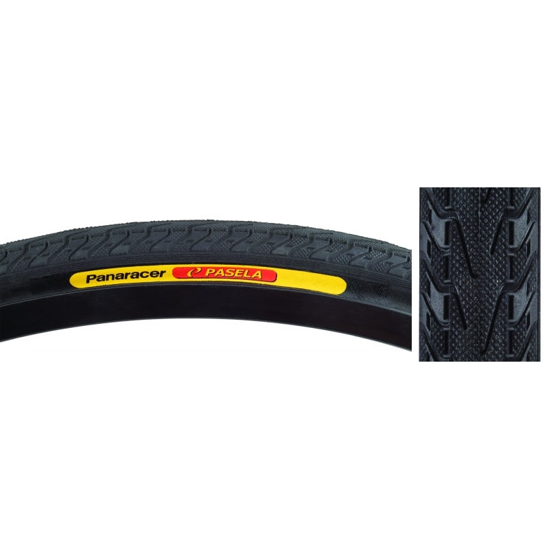 Panaracer Pasela Tire - 700 x 38 Clincher Wire Black