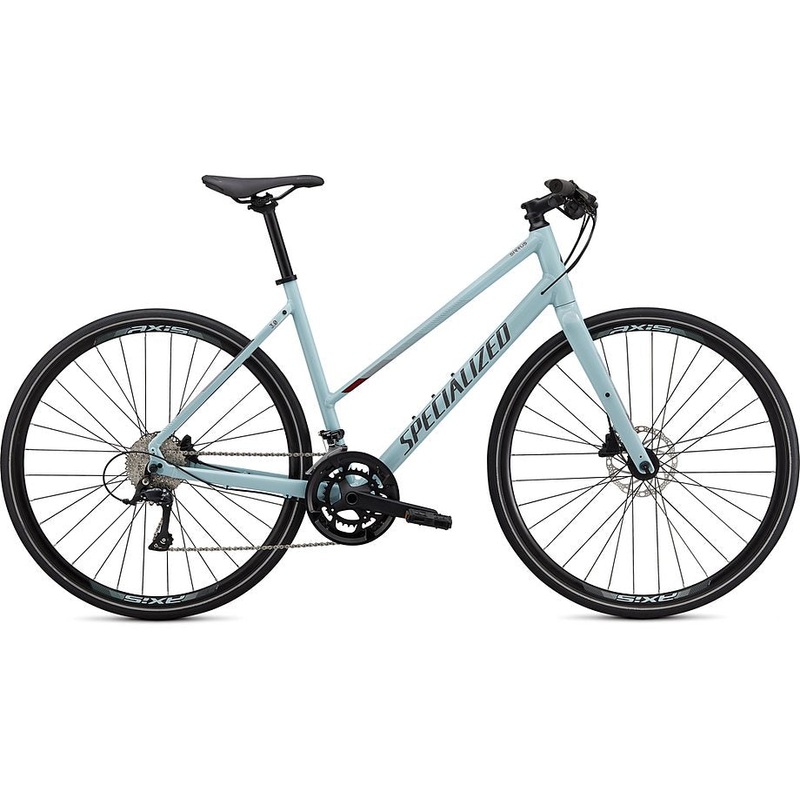 Specialized sirrus 3.0 st gloss summer blue / metallic crimson / black reflective xs