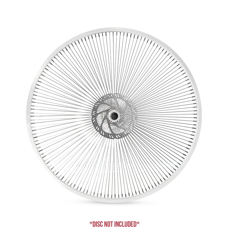 29" Disc Wheelset - White 144