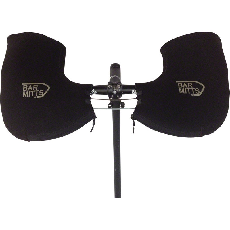 Bar Mitts Extreme Mountain/Flat Bar Pogies - Black, Large