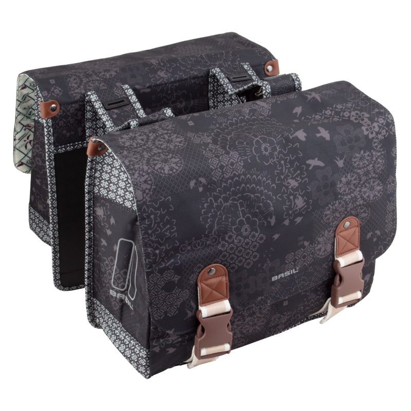 Basil Bohme Pannier 35L Grey