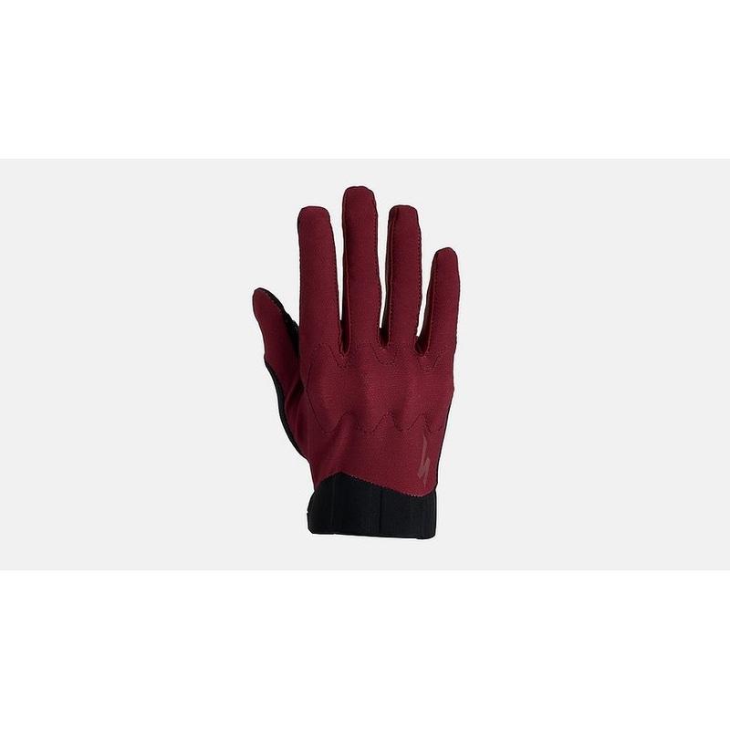 trail d3o glove lf wmn garnet red l