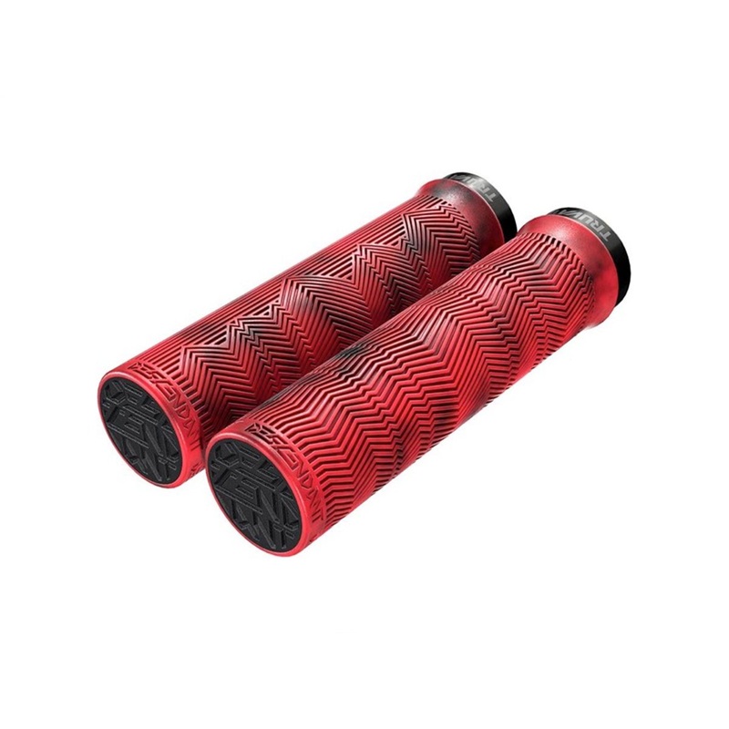 Truvativ Descendant Grips - Red-Blood Red