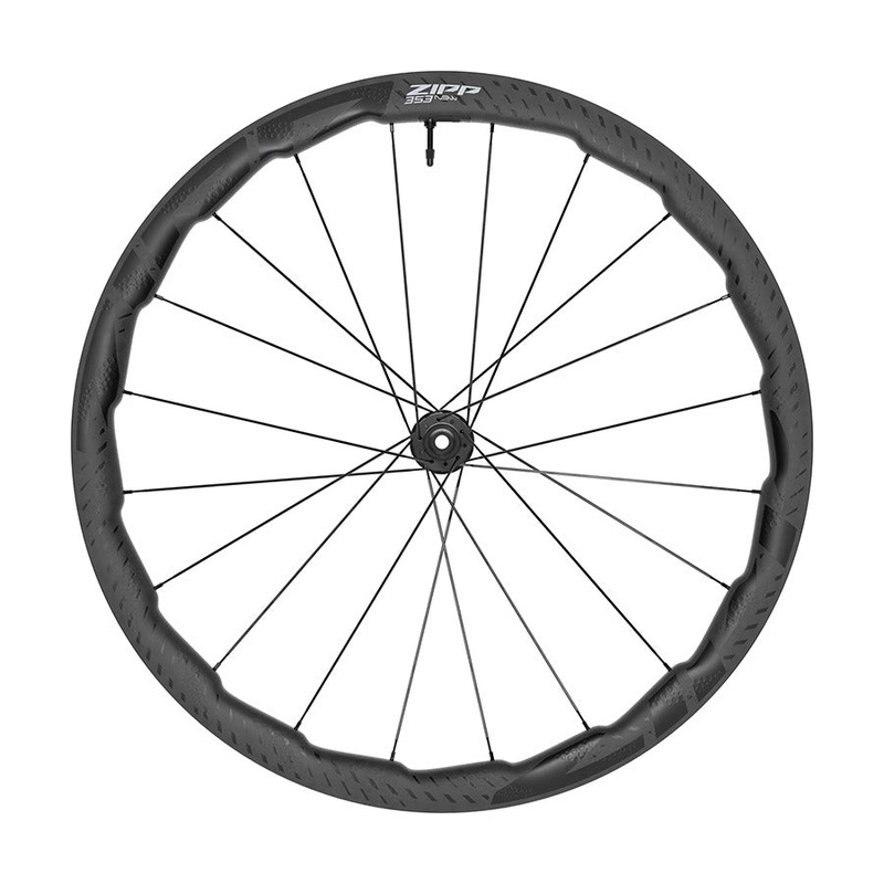 Zipp 353 NSW Front Wheel - 700 12 x 100mm Center-Lock Tubeless Carbon w/ Wheel Sensor B1