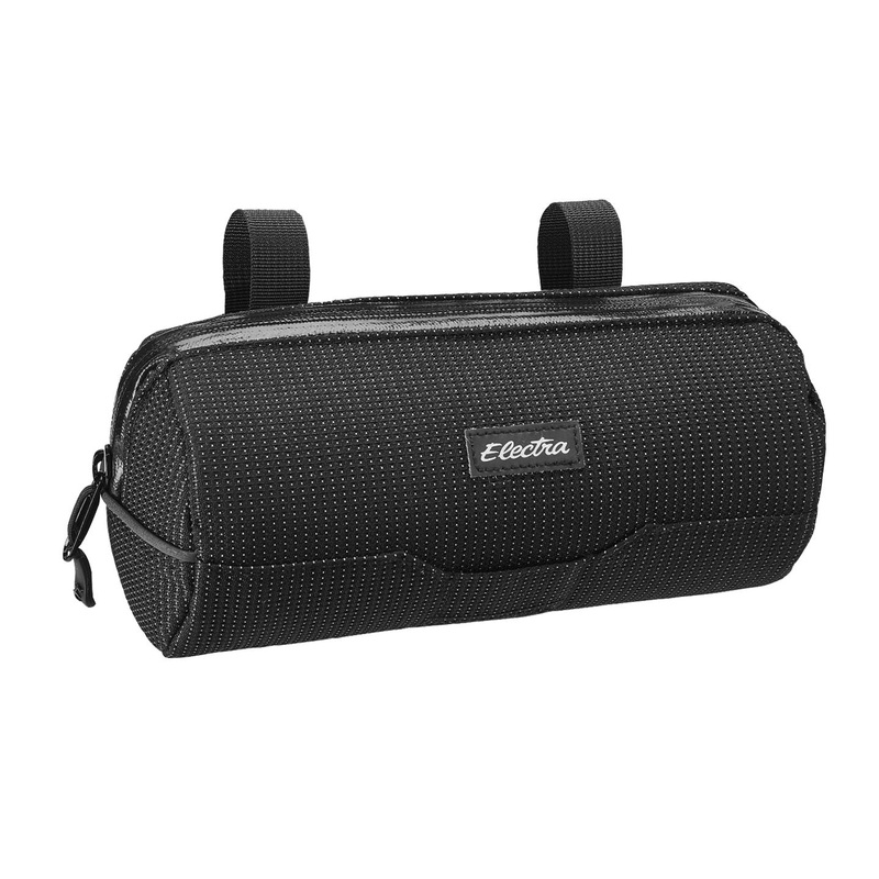Bag Electra Cylinder Handlebar Bag Reflective Charcoal