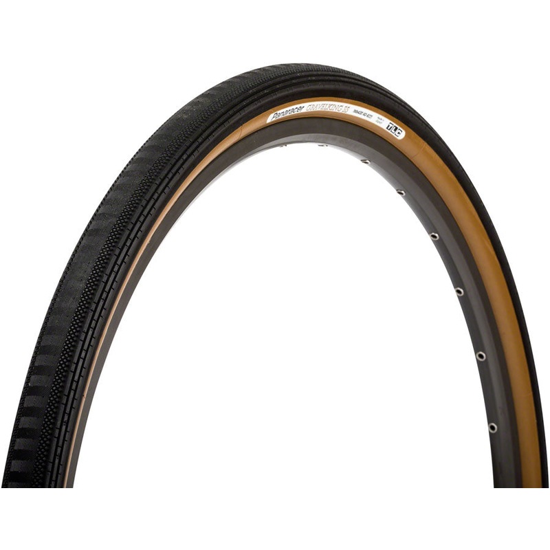 GravelKing SS Tire - 700 x 45 Tubeless Folding Black/Brown