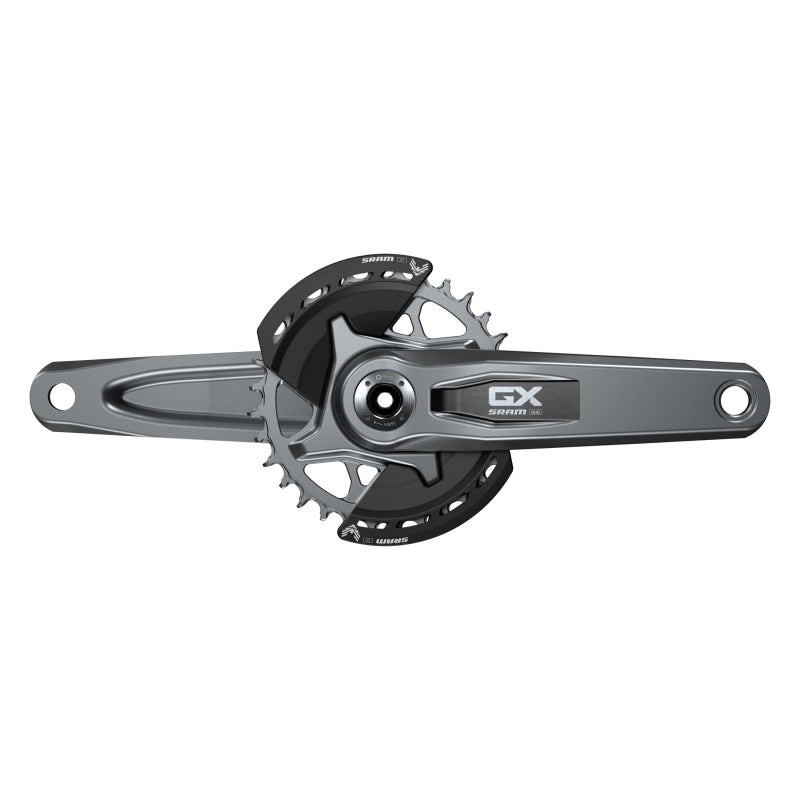 GX Eagle T-Type Wide Crankset - 170mm 12-Speed 32t Chainring Direct Mount 2-Guards DUB Spindle Interface Dark Polar