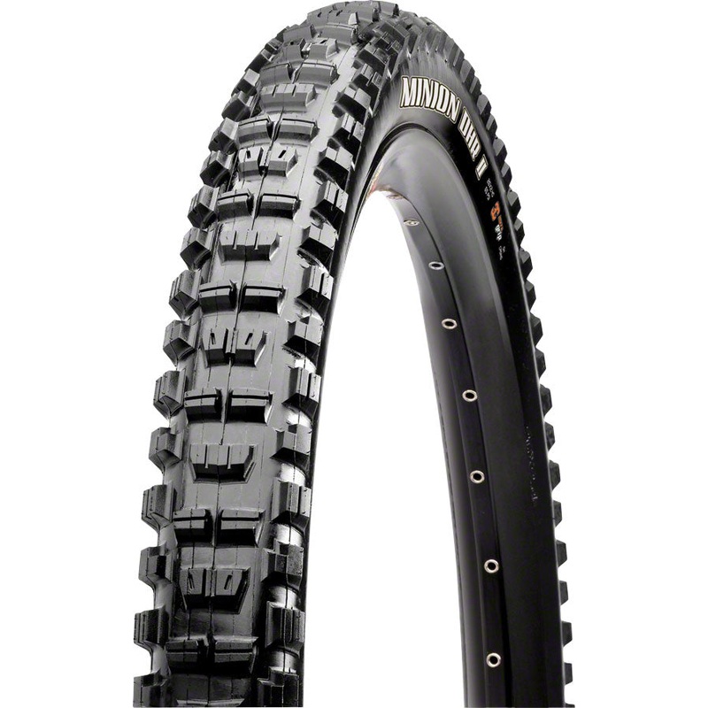 Maxxis Minion DHR II 26x2.3 Tire Tubeless Ready Dual Compound EXO Folding 60tpi