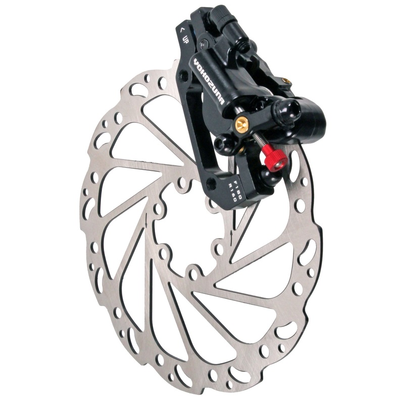 Yokozuna Road Motoko Rear Disc Brake 74mm/160mm - Black