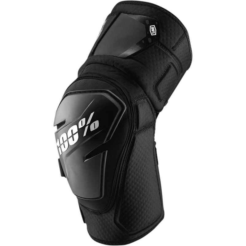 100% Fortis Knee Guard - Black