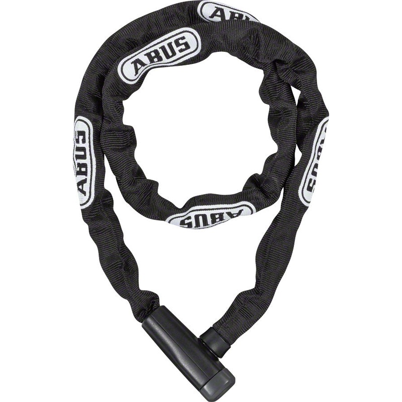 ABUS Steel-O-Chain 5805K Keyed Lock 110 5mm Black Key Security Bike Bicycle