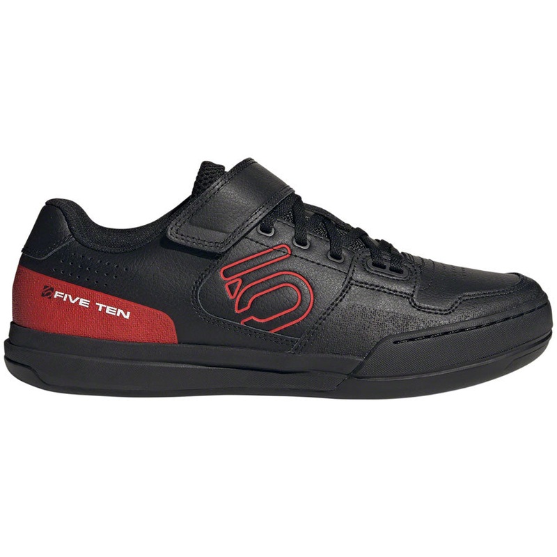 Five Ten Hellcat Mountain Clipless Shoes - Mens Core BLK/Red/FTWR White 5.5