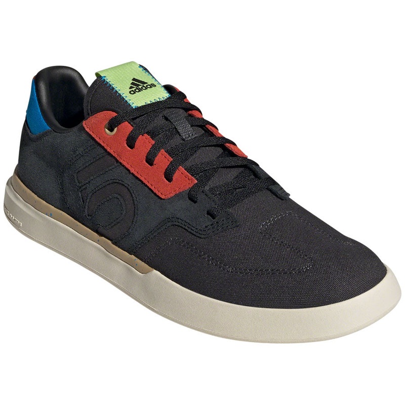 Five Ten Sleuth Flat Shoes - Mens Core Black/Carbon/Wonder White 6