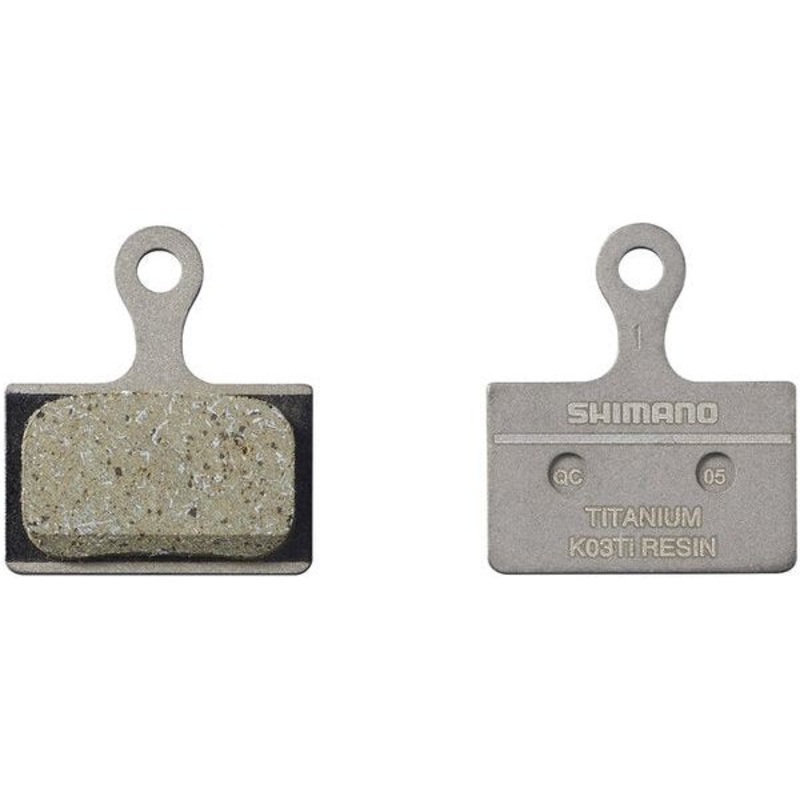 Shimano K05TI-RX Resin Pad W/O Fin, W/ Spring, 1 Pair