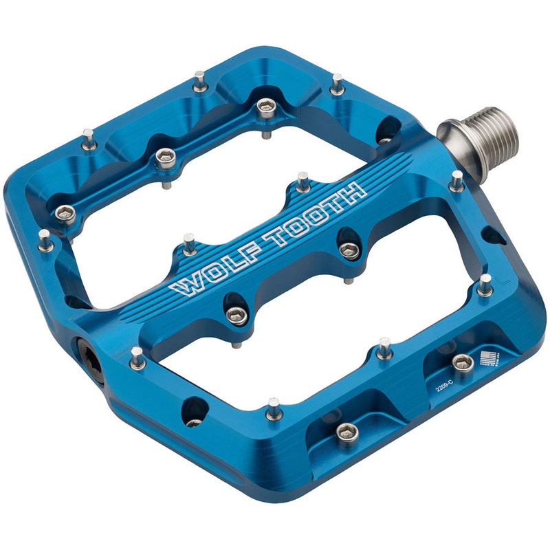 Wolf Tooth Waveform Pedals - Blue, Large