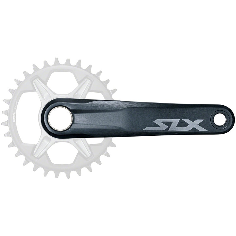 Shimano SLX FC-M7100-1 Crankset - 165mm, 12-Speed, 1x, Direct Mount, Hollowtech II Spindle Interface, Black