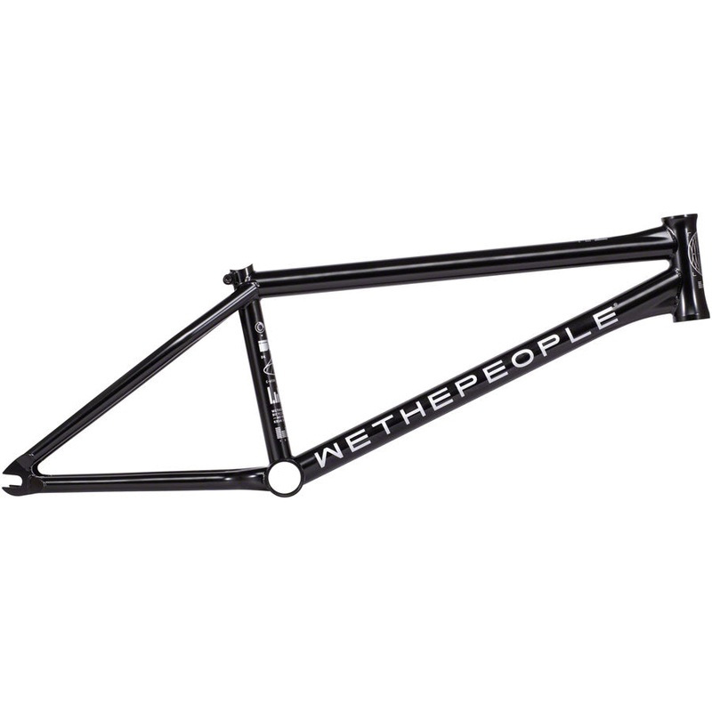 We The People Network BMX Frame - 20.5" TT Black