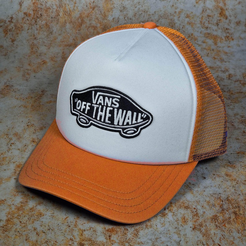 Vans Classic Patch Curved Bill Trucker Cap Marmalade