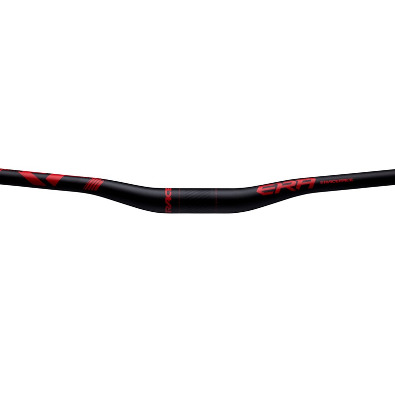 RaceFace Era 35 Carbon Riser Handlebar: 35 x 800mm 40mm Rise Red