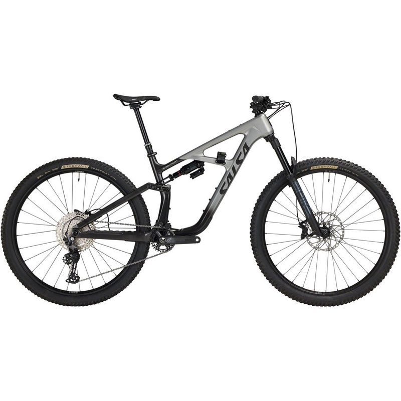 Salsa Blackthorn 125 C Deore 12 Bike - 29" Carbon Coffee Black /Smoke Small