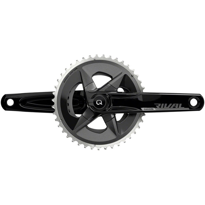 SRAM Rival AXS Wide Power Meter Crankset - 172.5mm 12-Speed 43/30t Yaw 94 BCD DUB Spindle Interface BLK D1