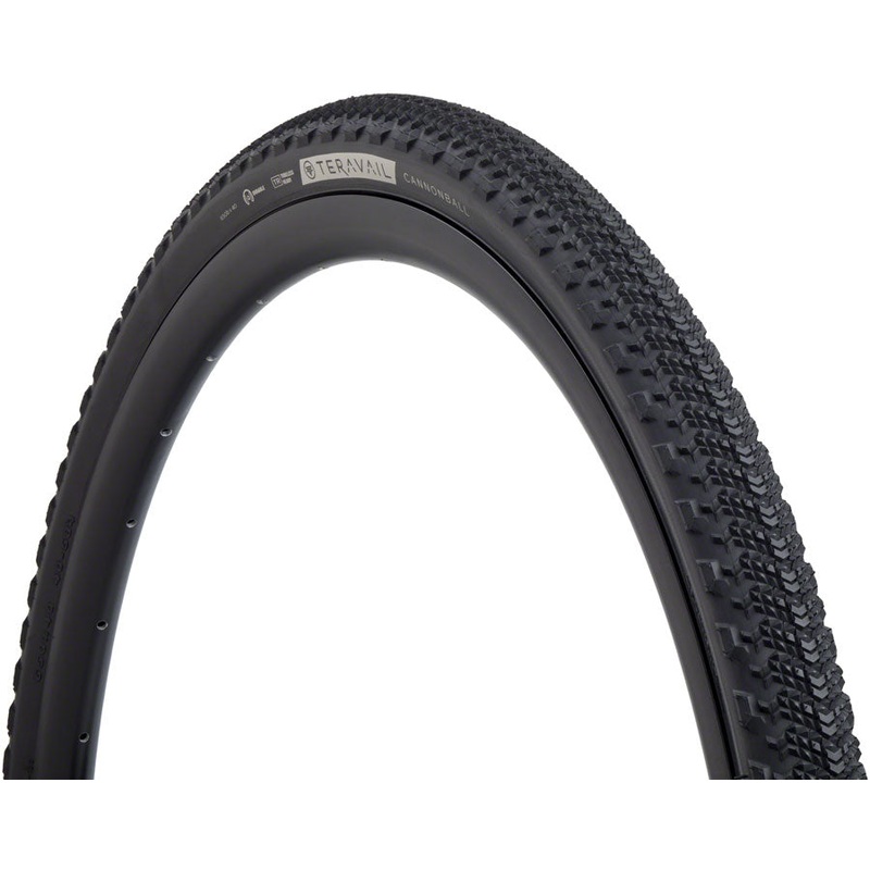 Teravail Cannonball Tire - 650b x 40 Tubeless Folding Black Light and Supple
