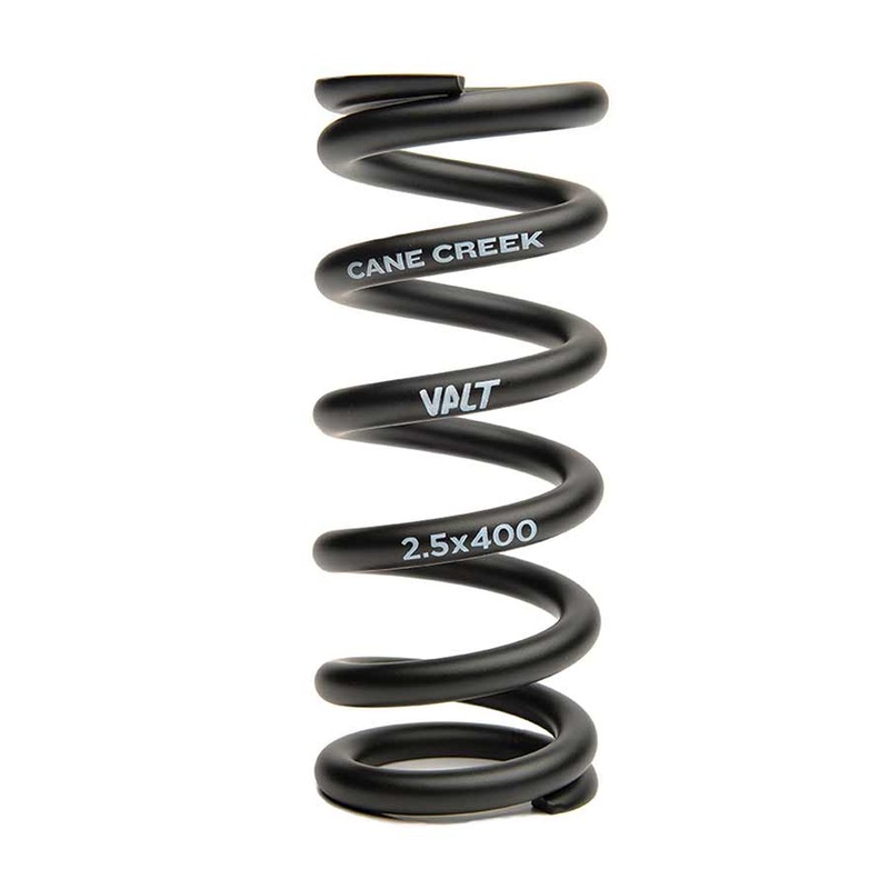 VALT Lightweight Steel Spring Coil Shock 2.25"/57mm x 350lbs BLK