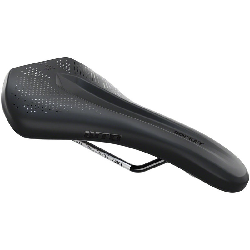 WTB Rocket Saddle - Chromoly Black Medium Fusion Form
