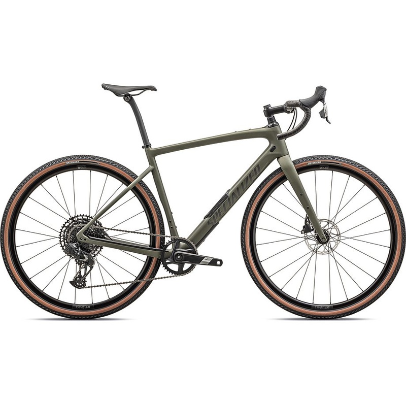2025 Specialized diverge comp carbon bike satin oak green / smoke 56