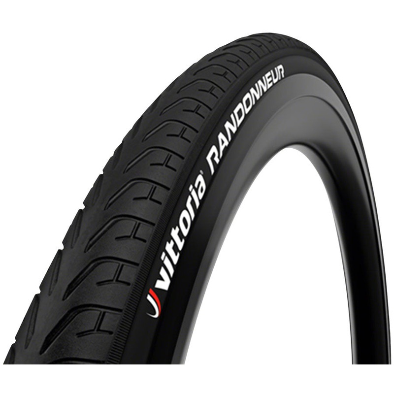 Vittoria Randonneur Reflect Tire - 26 x 1.75, Clincher, Wire, Black