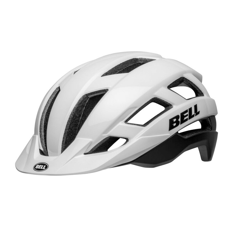 Bell Falcon XRV LED MIPS MTB Helmet - Matt Gloss White-Black