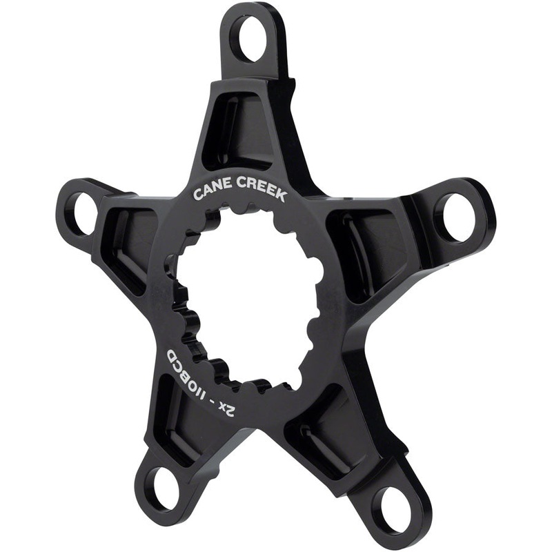 Cane Creek 5 bolt x 110bcd 2x Spider for eeWings All-Road Cranks