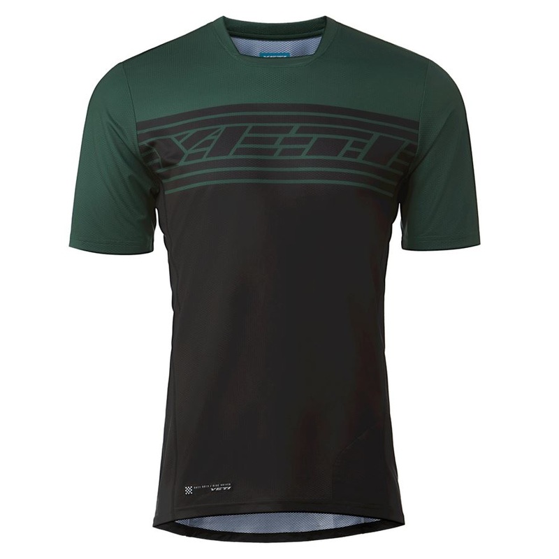 Yeti Enduro Jersey S/S Evergreen Stripe Men's