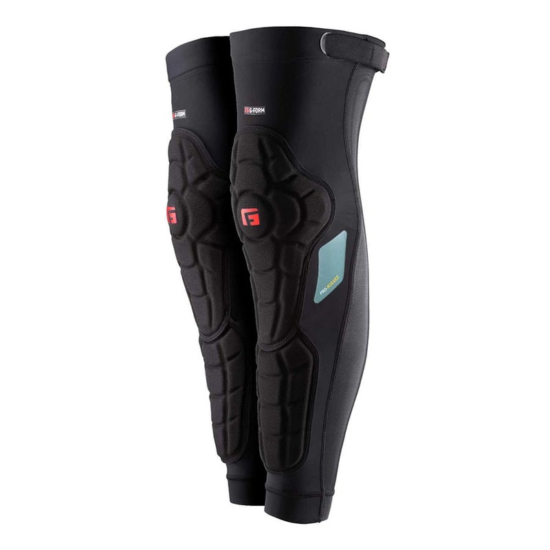 Youth Rugged Knee/Shin Guard Black LXL Pair