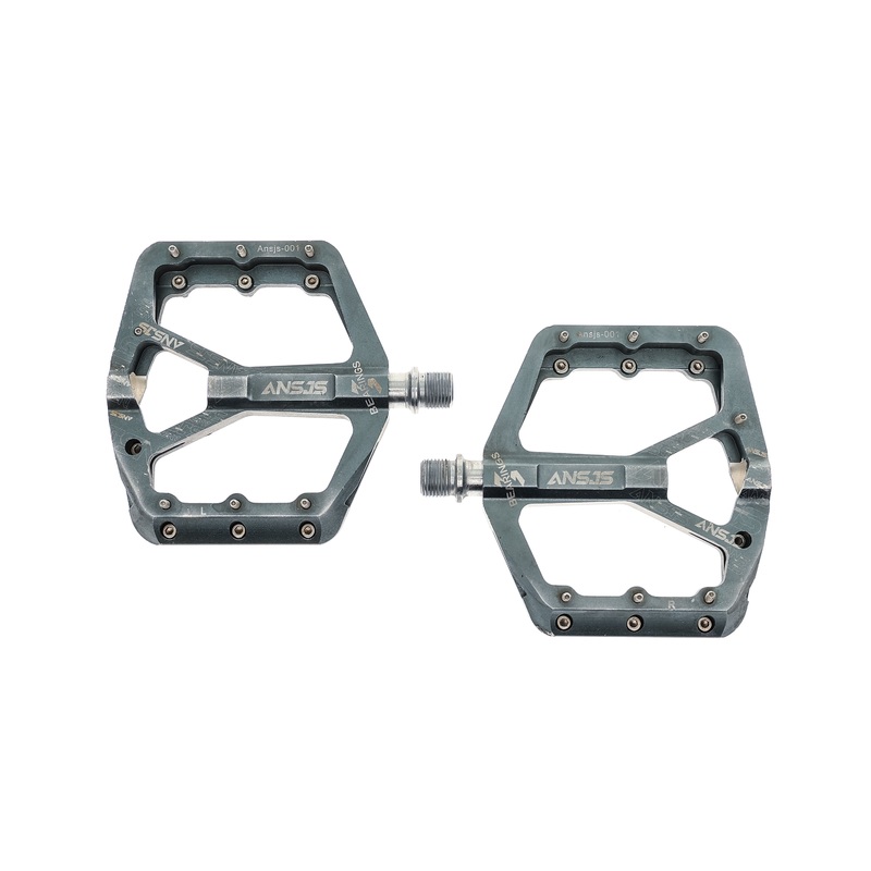 ANSJS Mountain Bike Pedals Platform Gray