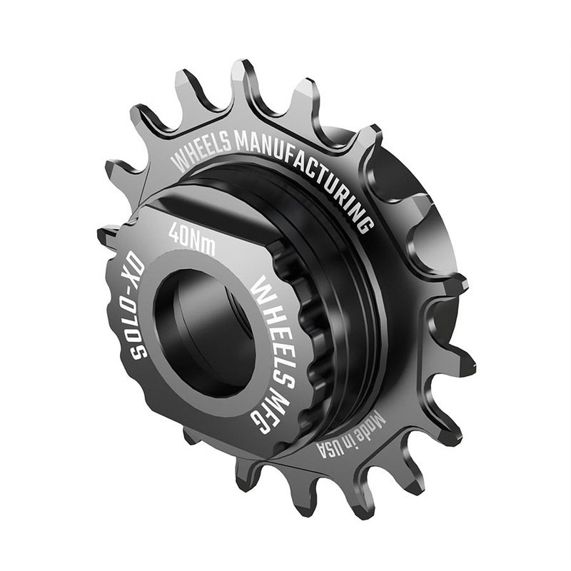 Wheels Manufacturing SOLO-XD XD/XDR Single Speed Conversion Kit - 18t For SRAM XD/XDR Freehub BLK
