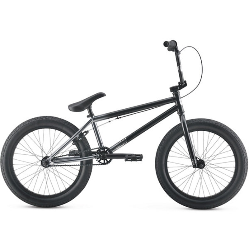 Kink Curb BMX Bike-20"-Gloss Black Shadow Fade
