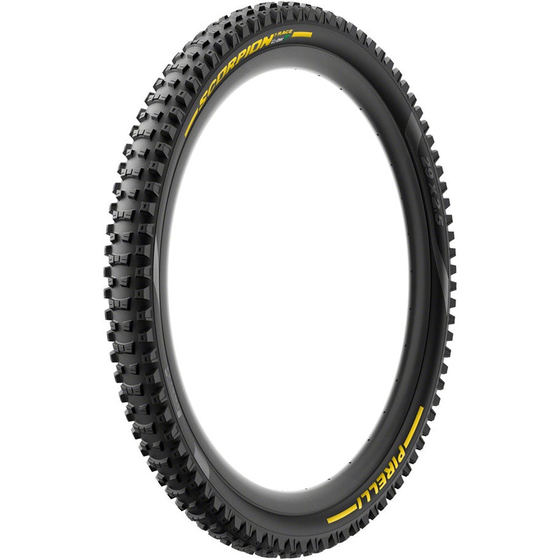 Pirelli Scorpion Race DH T Tire - 29 x 2.5, Clincher, Wire, Yellow Label Team Edition, DualWALL+, SmartEVO DH