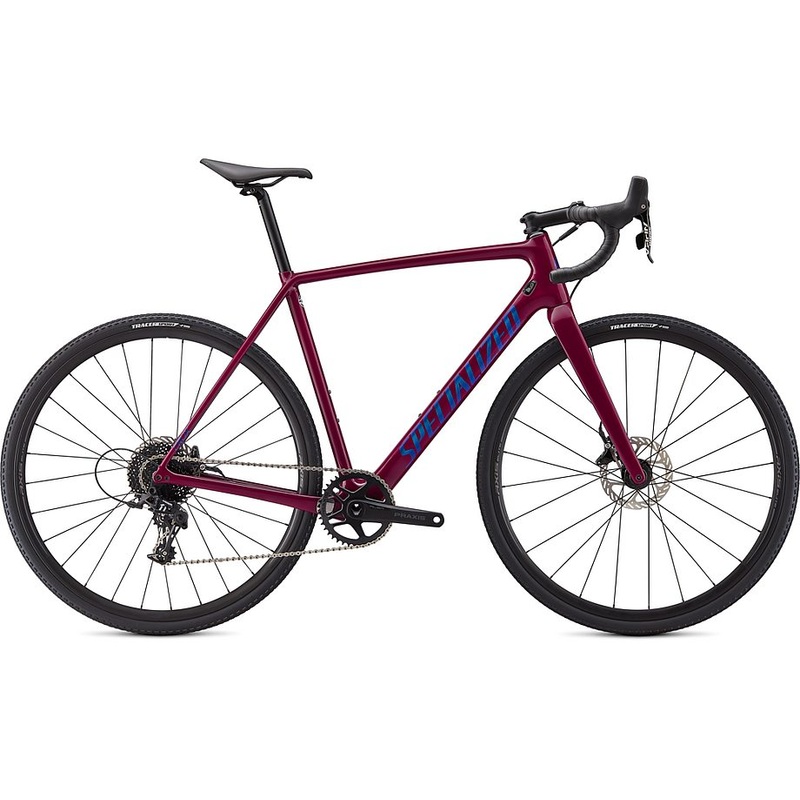Specialized crux gloss raspberry/chameleon 58