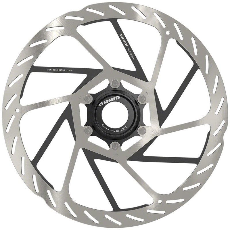 SRAM HS2 Disc Brake Rotor - 220mm, Center Lock