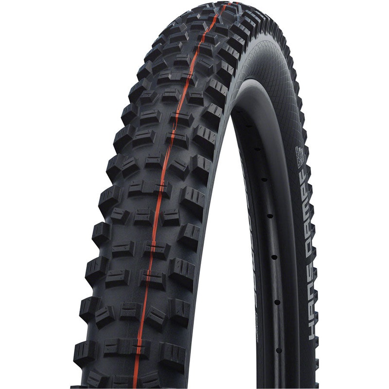 Schwalbe Hans Dampf Tire - 27.5 x 2.6 Tubeless Folding BLK Evolution Addix Soft SuperGravity