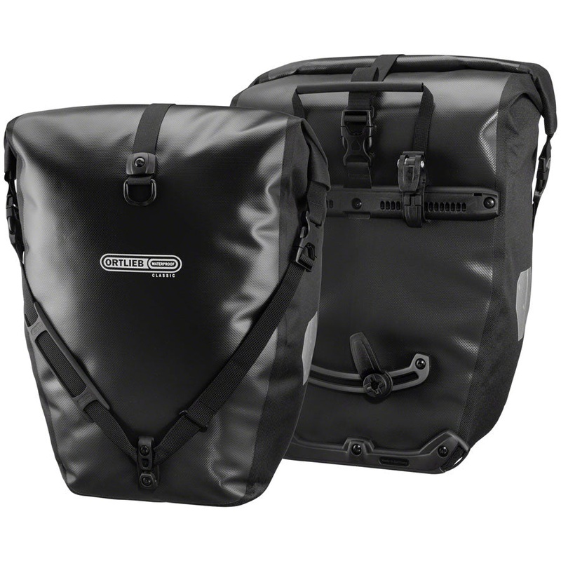 Back Roller Pannier - 40L Pair Black