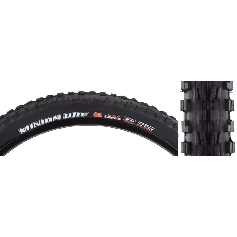 Maxxis Minion DHF Tire - 27.5 x 2.3 Tubeless Folding Black 3C Maxx Terra EXO