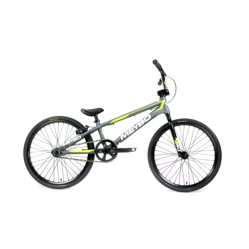Meybo Clipper Expert XL BMX Race Bike-Grey-White-Lime
