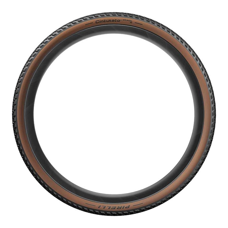 Pirelli Cinturato Gravel M Tire - 700 x 35 Tubeless Folding Classic Tan