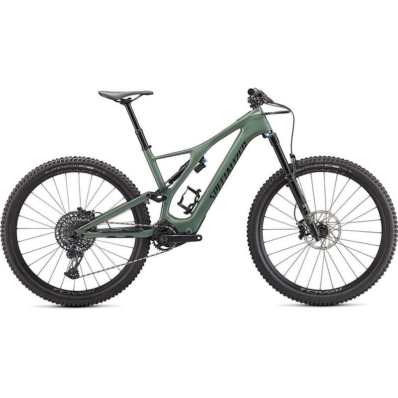 2022 Specialized levo sl expert carbon bike gloss sage / forest green l